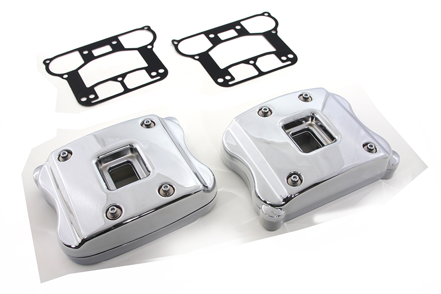 Rocker Box Cover Set Chrome