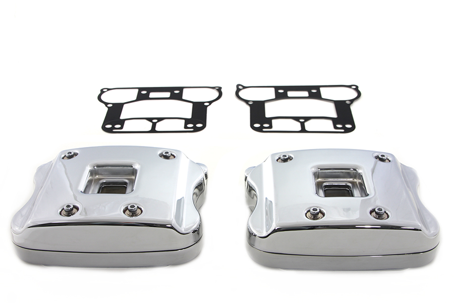 Rocker Box Cover Set Chrome