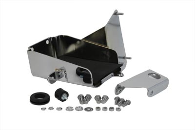 Chrome Battery Carrier Kit