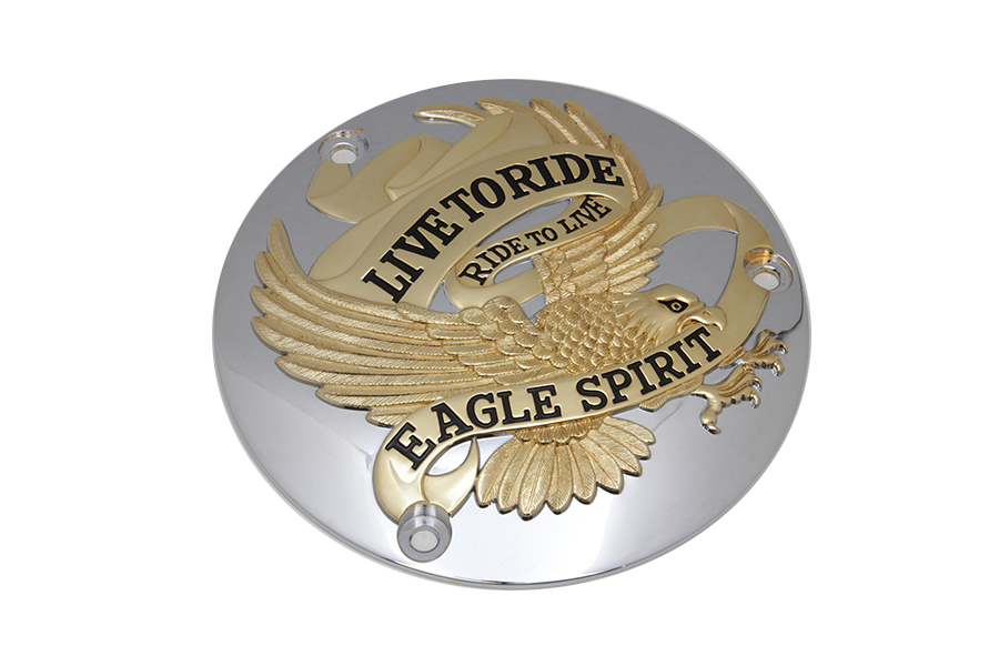 Eagle Spirit Derby Cover Gold Inlay