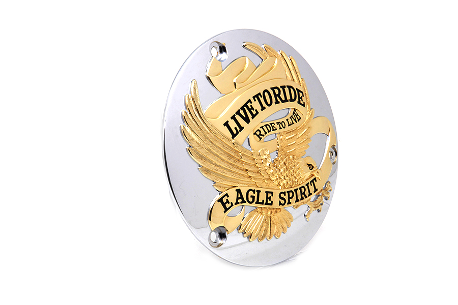 Eagle Spirit Derby Cover Gold Inlay
