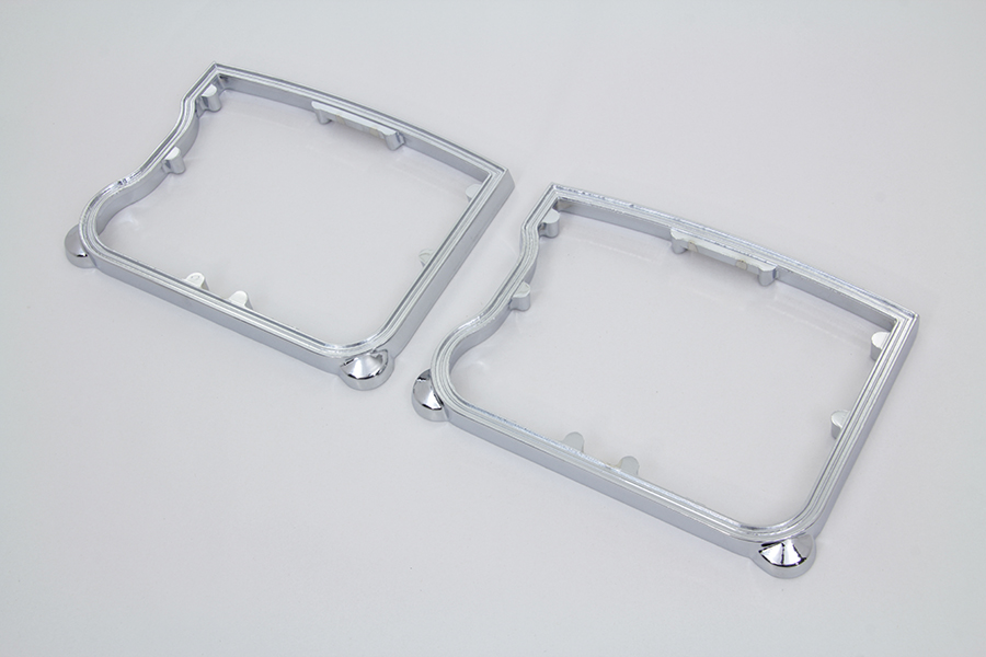 Rocker Box Chrome D-Ring Set