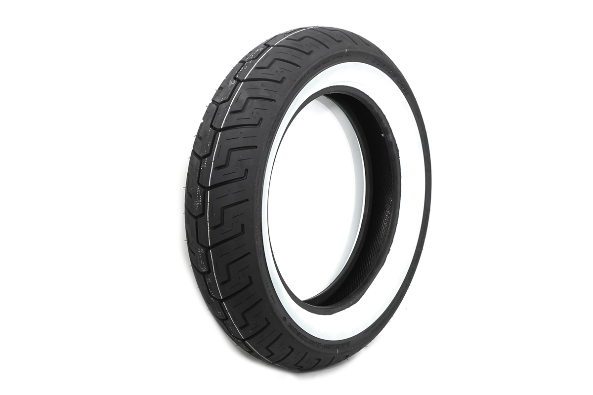 Dunlop D401 150/80B x 16 Rear Wide Whitewall Tire
