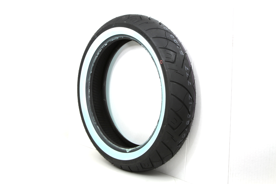 Shinko SR777 130/80H x 17 Whitewall Front Tire