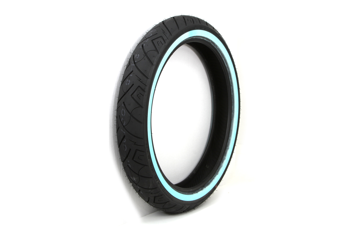 Shinko SR777 100/90H x 19" Whitewall Front Tire