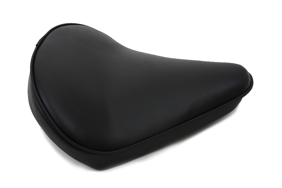 Black Smooth Solo Seat Large