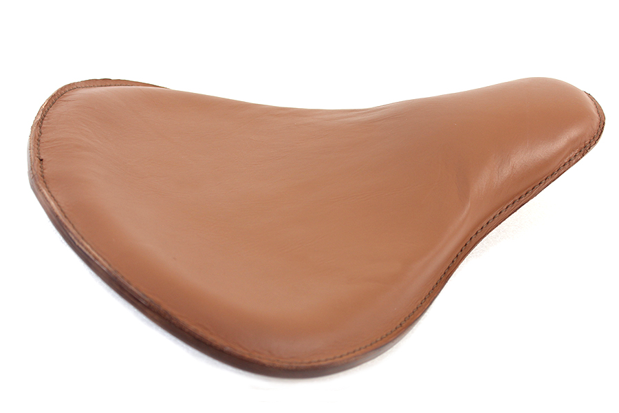 Brown Leather Velo Racer Solo Seat