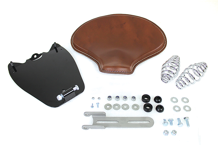 Indian Scout Leather Solo Seat Kit Brown