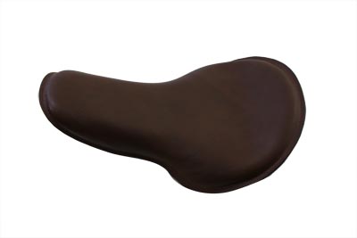 Brown Leather Buddy Style Seat for 1929-84 Big Twins