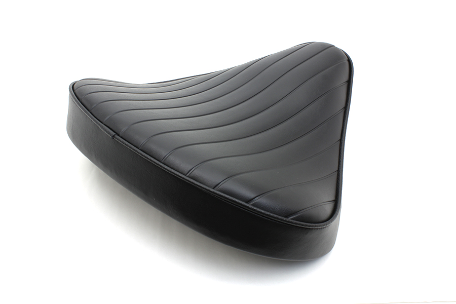 Black Tuck and Roll Solo Seat Large
