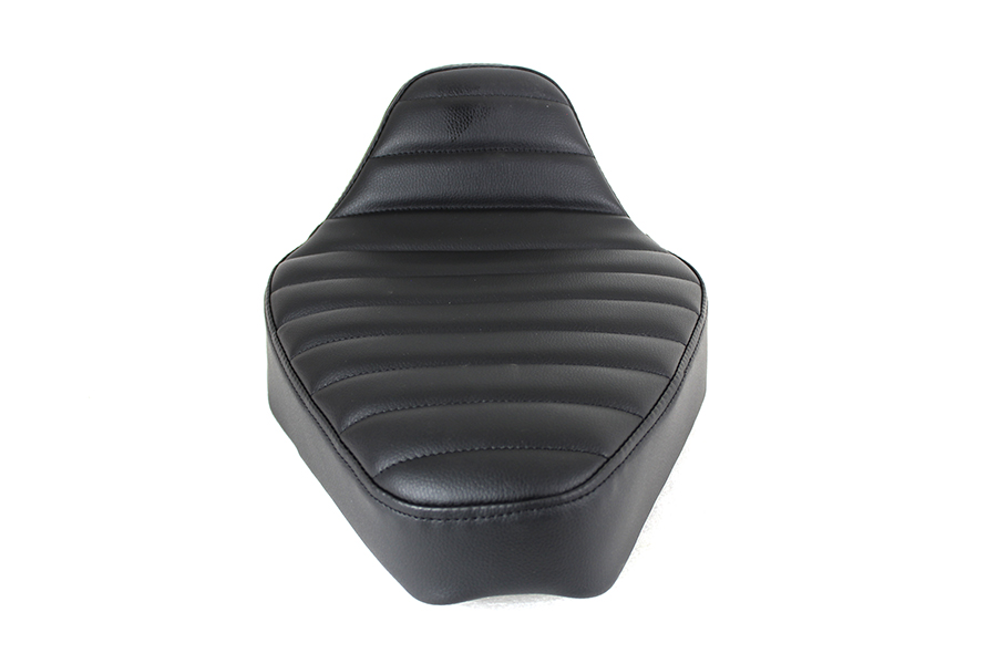 Bates Tuck and Roll Seat Black