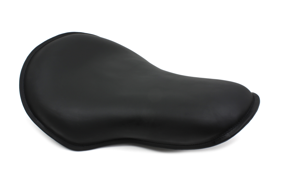 Black Leather Buddy Style Seat for 1936-1980 EL & FL