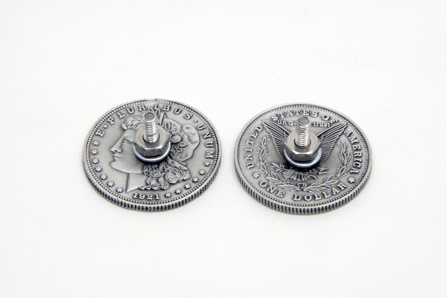 Silver Dollar Concho Set