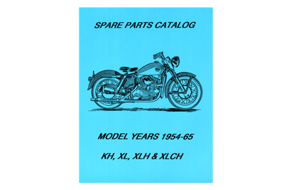 Spare Parts Book for 1954-1965 XL