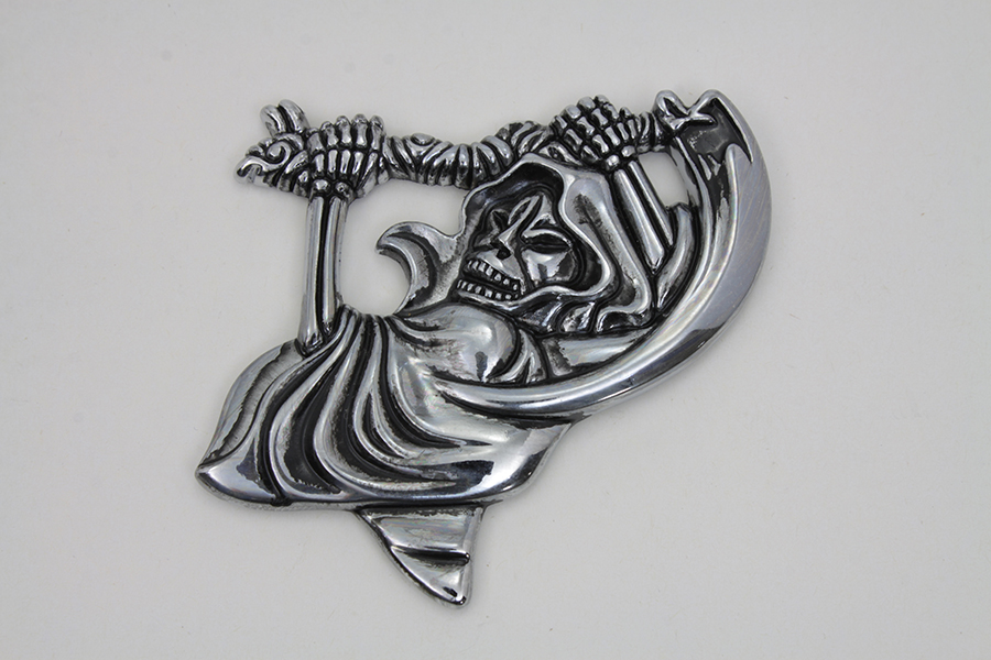 Pewter Grim Reaper Emblem