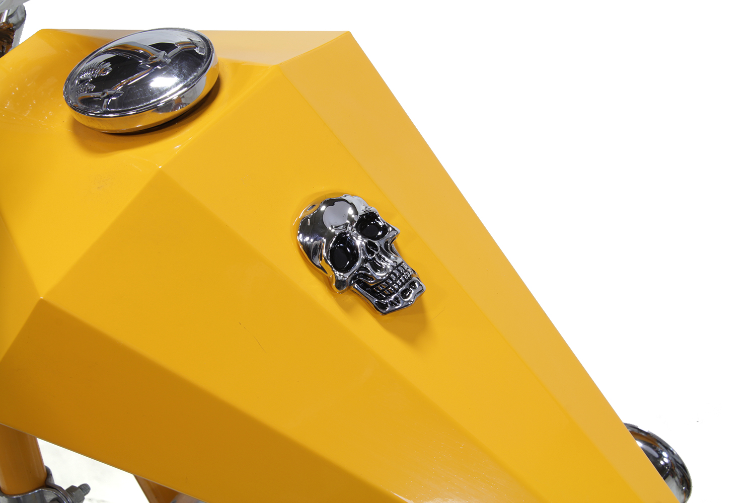 Pewter Skull Emblem Set