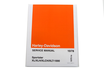Factory Service Manual for 1970-1978 XL