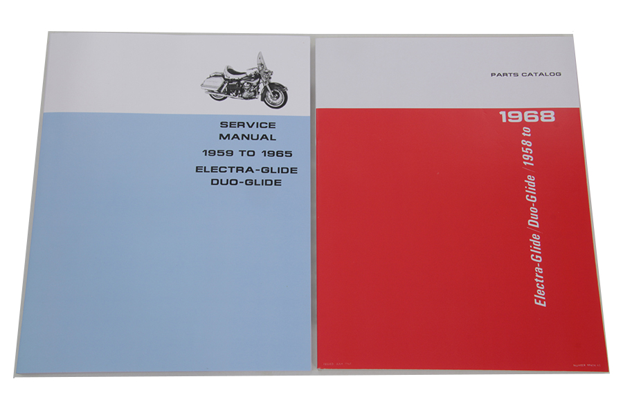 Factory Style Manual Set for Big Twin
