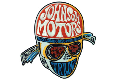 Johnson Motors Triumph Indian Patches