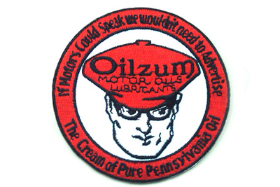 Vintage Style Oilzum Oil Patches