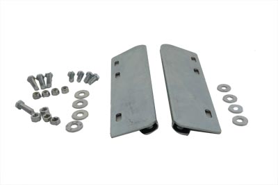 FLST & FXST 1984-2005 Zinc Saddlebag Mount Kit