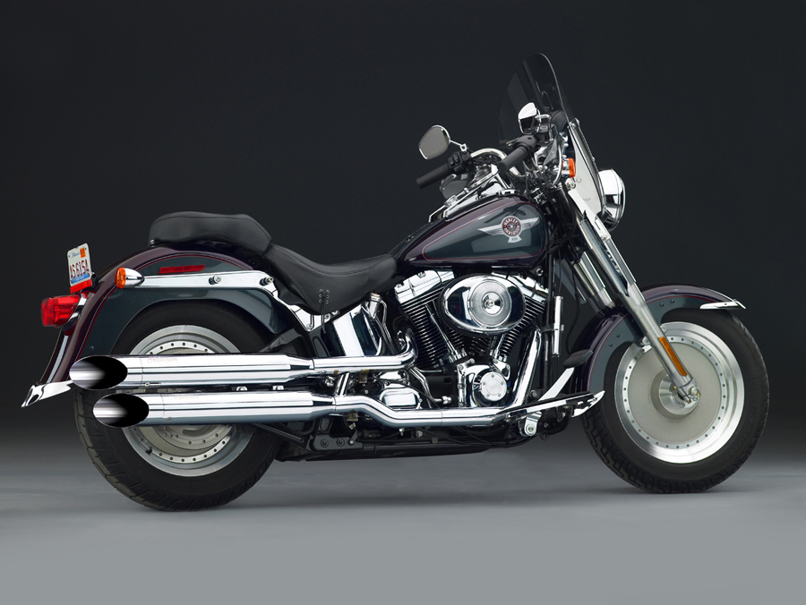 Chrome Front Cast Fender Tip Set