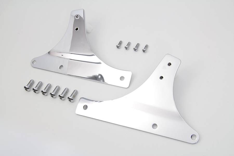 Sissy Bar Side Plate Set Chrome