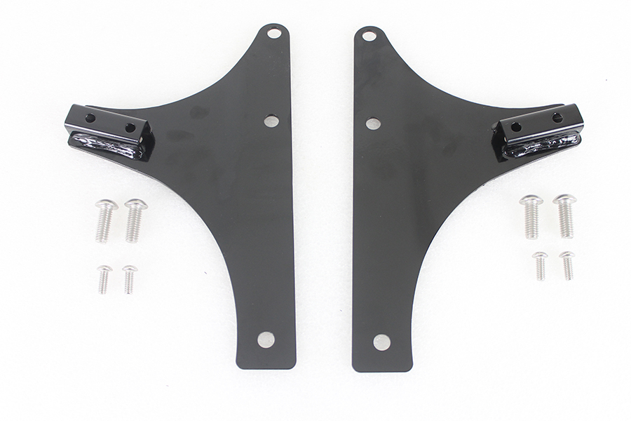 Sissy Bar Side Plate Set Black