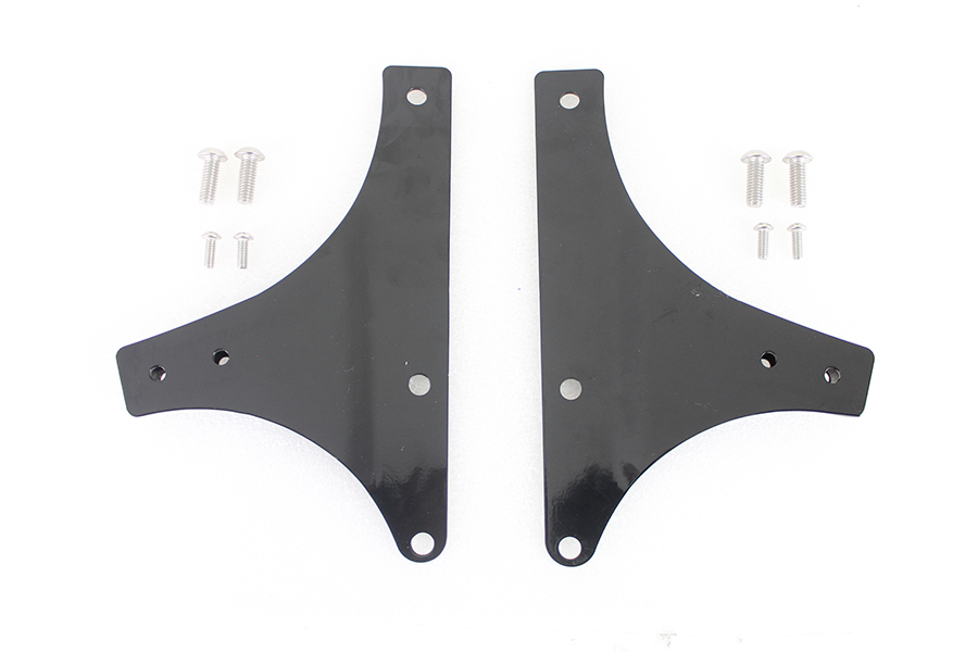 Sissy Bar Side Plate Set Black