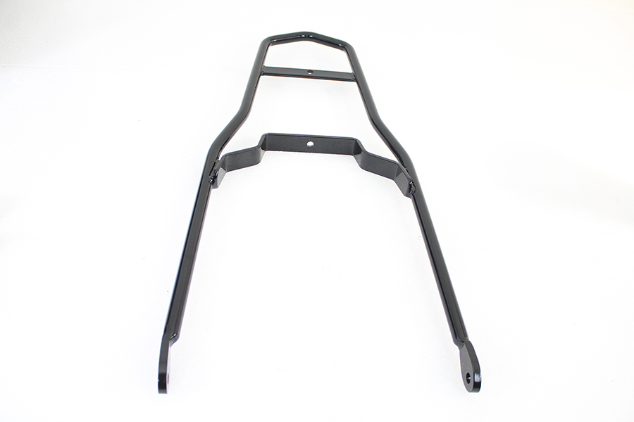 24 Round Sissy Bar Flat Fender Style Black