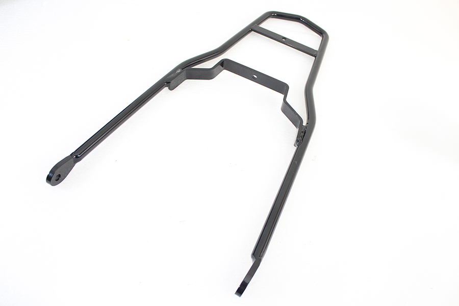 24 Round Sissy Bar Flat Fender Style Black