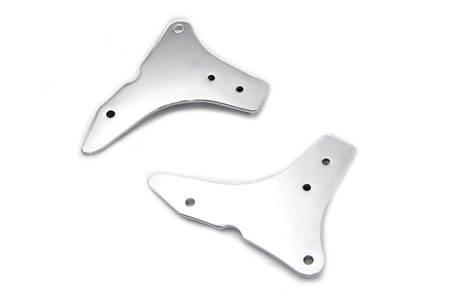 Sissy Bar Side Plate Set Chrome