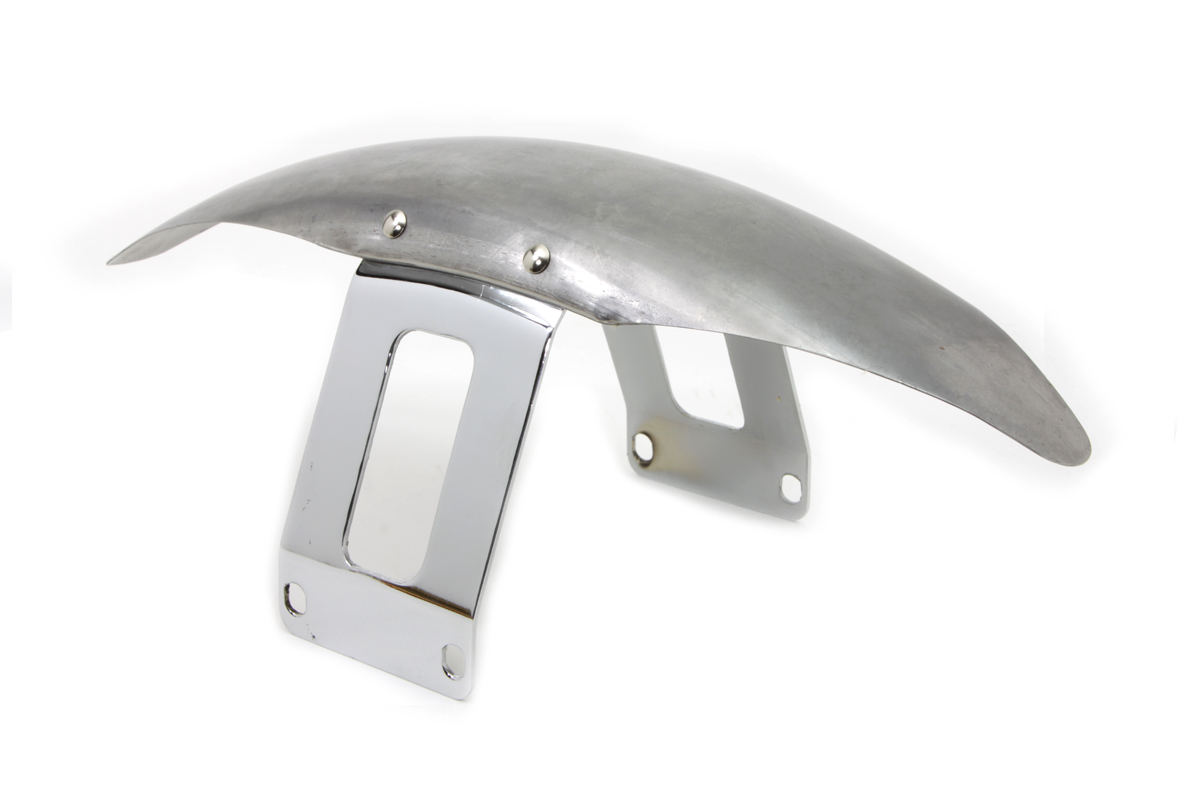 Front Fender 4" Raw Steel for 21" Wheels