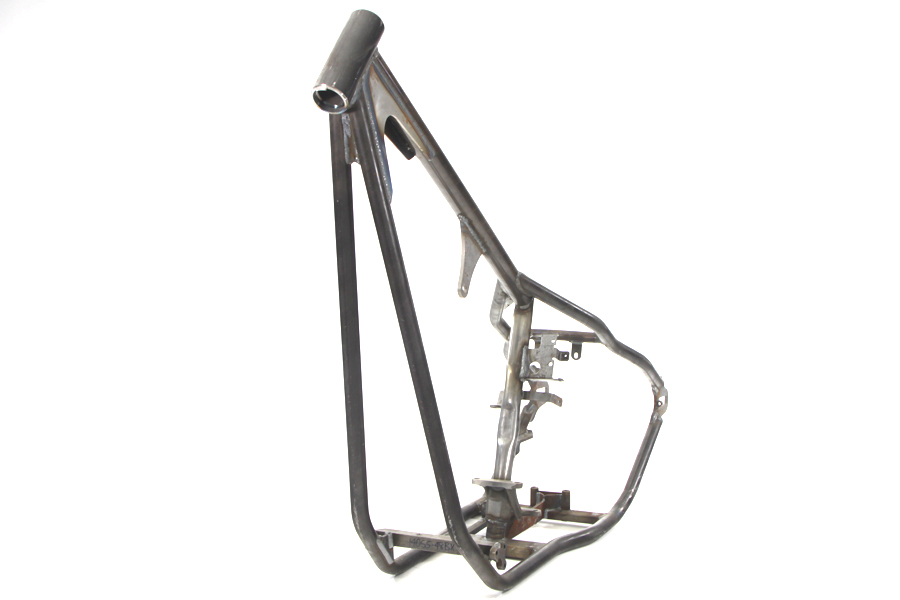 Tall Chopper Rigid Frame Swedish Style 45 Rake, 8" Down, 4" Back