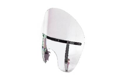 Switchblade Detachable Clear Chopped Windshield