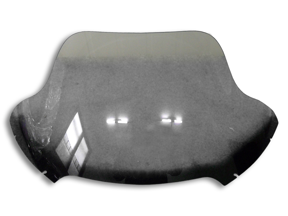 Wind Splitter Dark Smoke Windshield