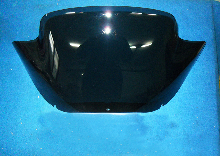 Wind Splitter Dark Smoke Windshield