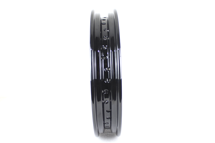 19 x 2.5 Drop Center Black Wheel Rim