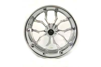 17\" x 12\" Billet Rear Wheel with 1\" Bearings
