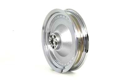 16" Chrome Rear Cast Wheel Solid Style for 2000-2010 BT & XL