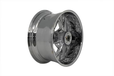 18" x 9.5" FXST 2000-UP Rear Forged Alloy Wheel, Starburst Style