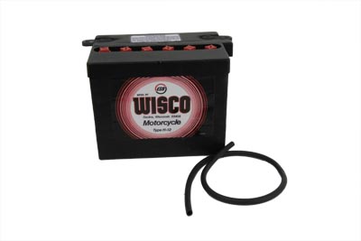 Wisco 1965-1984 FLH & XLH H-12 Battery 12 Volt
