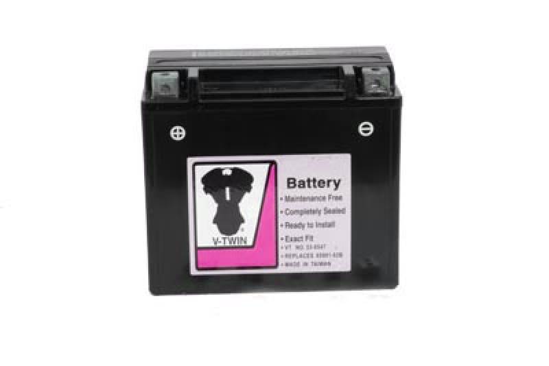 AGM 12 Volts Sealed Battery for 1973-1996 Big Twin & XL