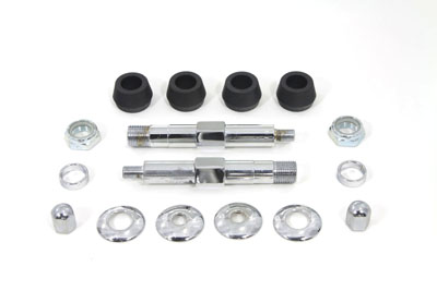 Chrome Upper Rear Shock Stud Kit