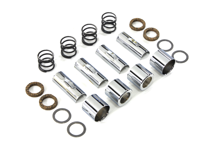 Chrome Upper Pushrod Cover Kit