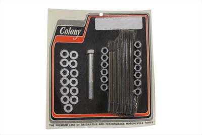 Chrome Stock Engine Case Bolt Kit