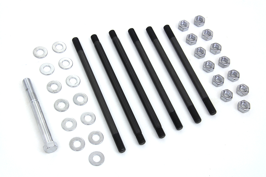 Chrome Stock Engine Case Bolt Kit