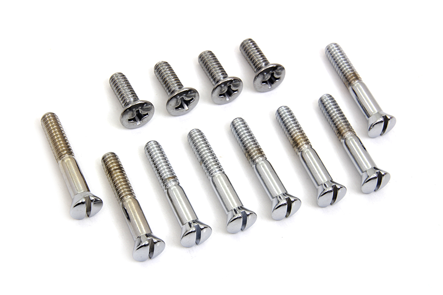Primary Cover Screw Stock Chrome