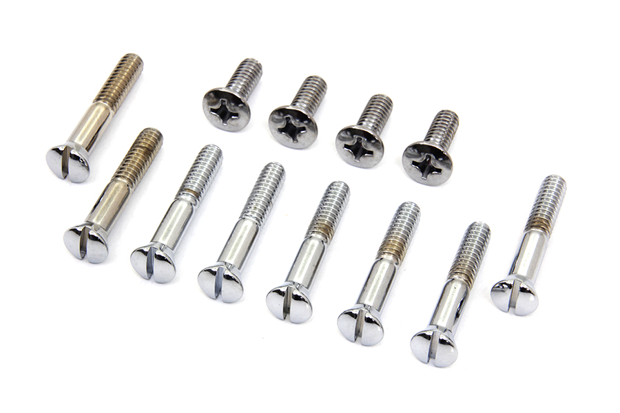 Primary Cover Screw Stock Chrome